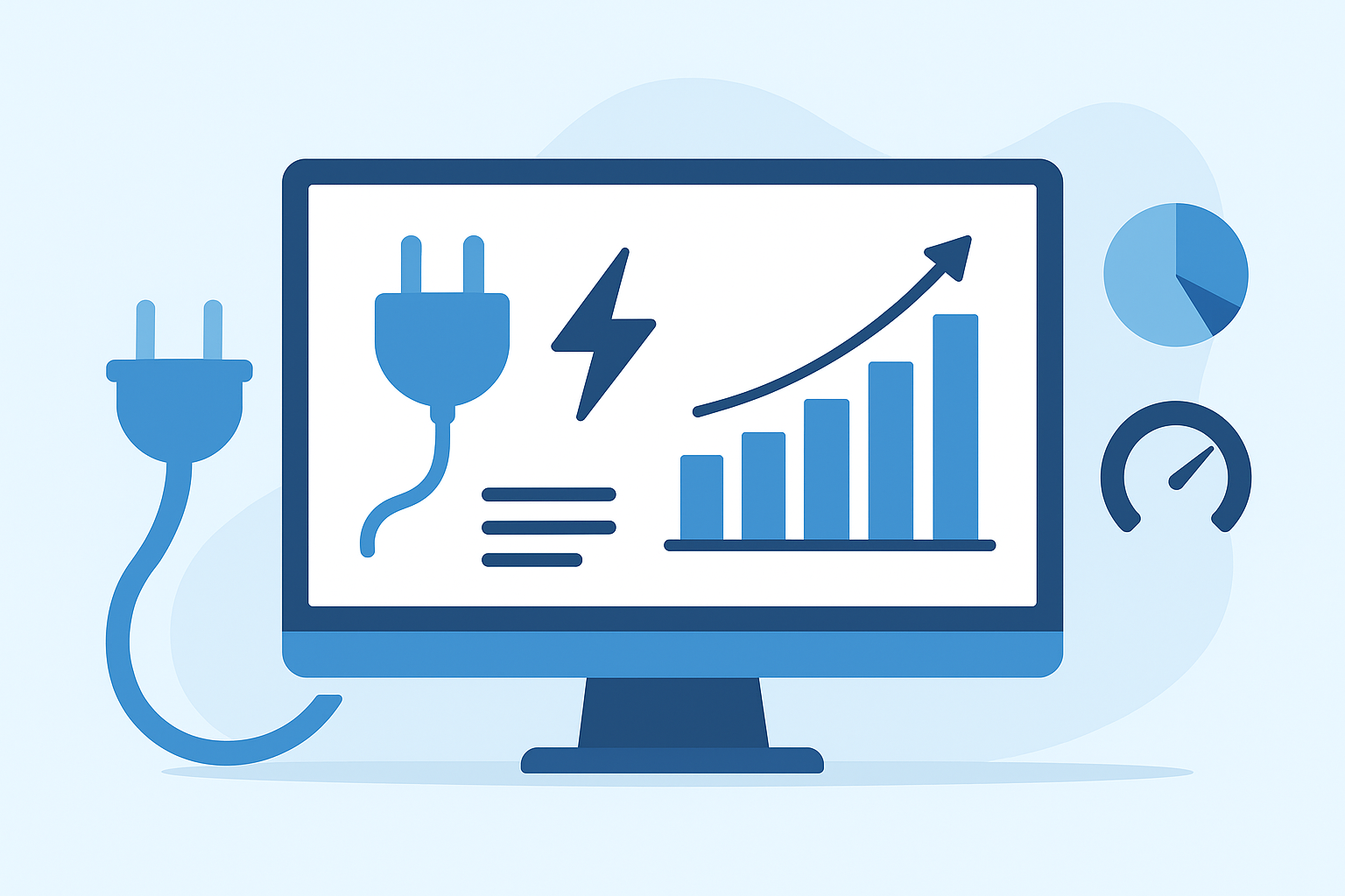 Dashboard monitoraggio consumi energetici